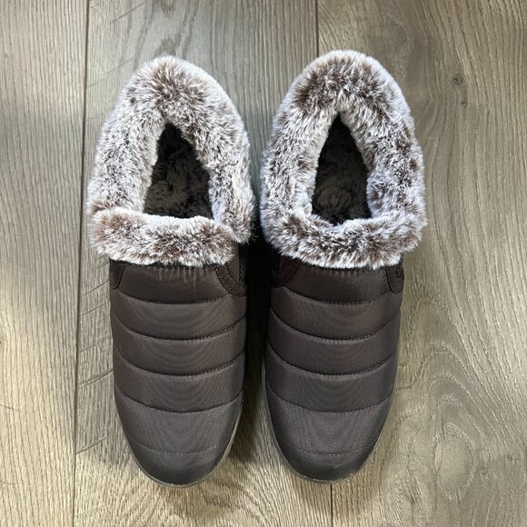 Minnetonka Timpson Twin Gore Nylon Faux Fur Collar Booties Size 9 - Picture 7 of 7